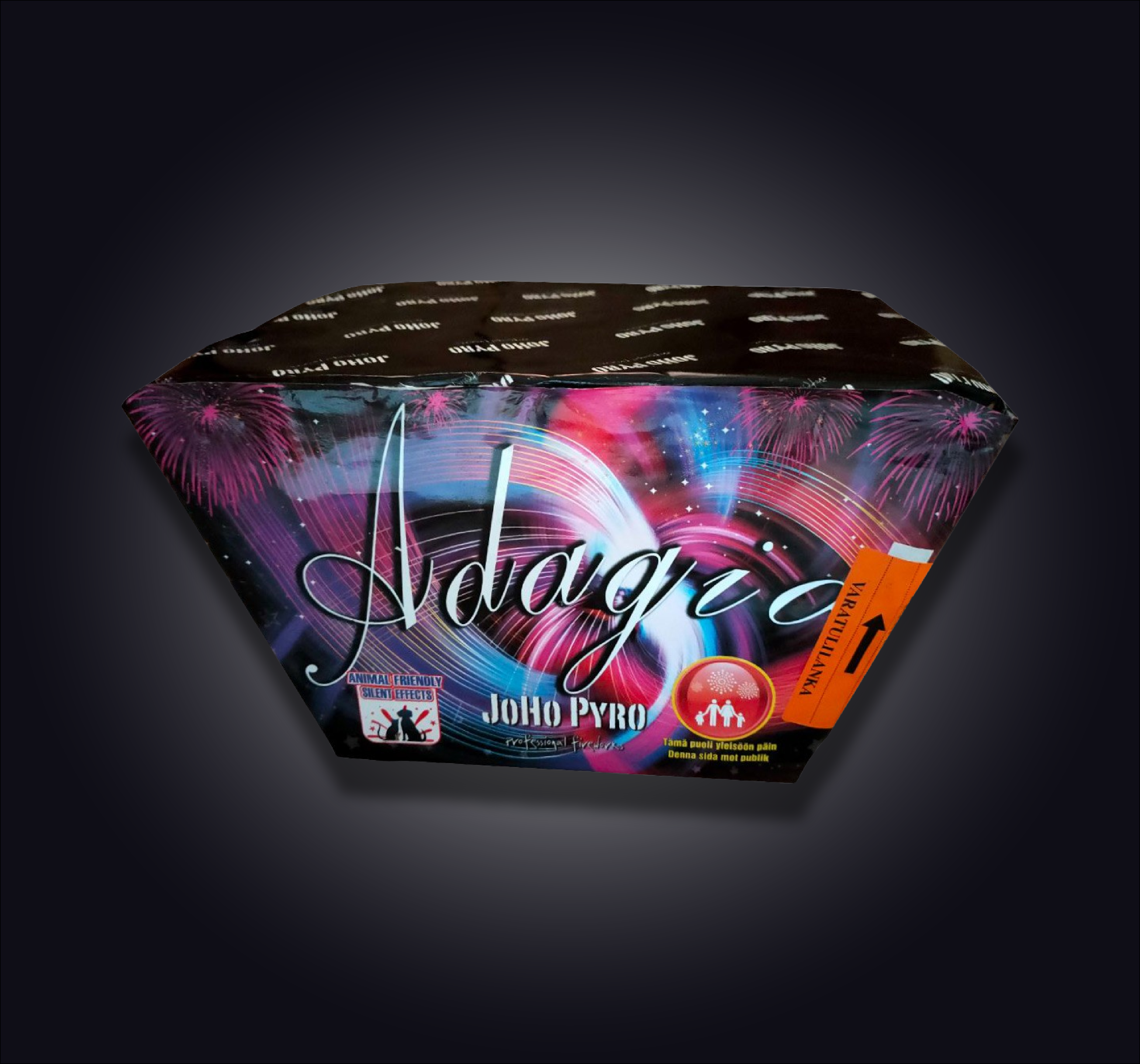 Adagio – Firework cake with low noise level