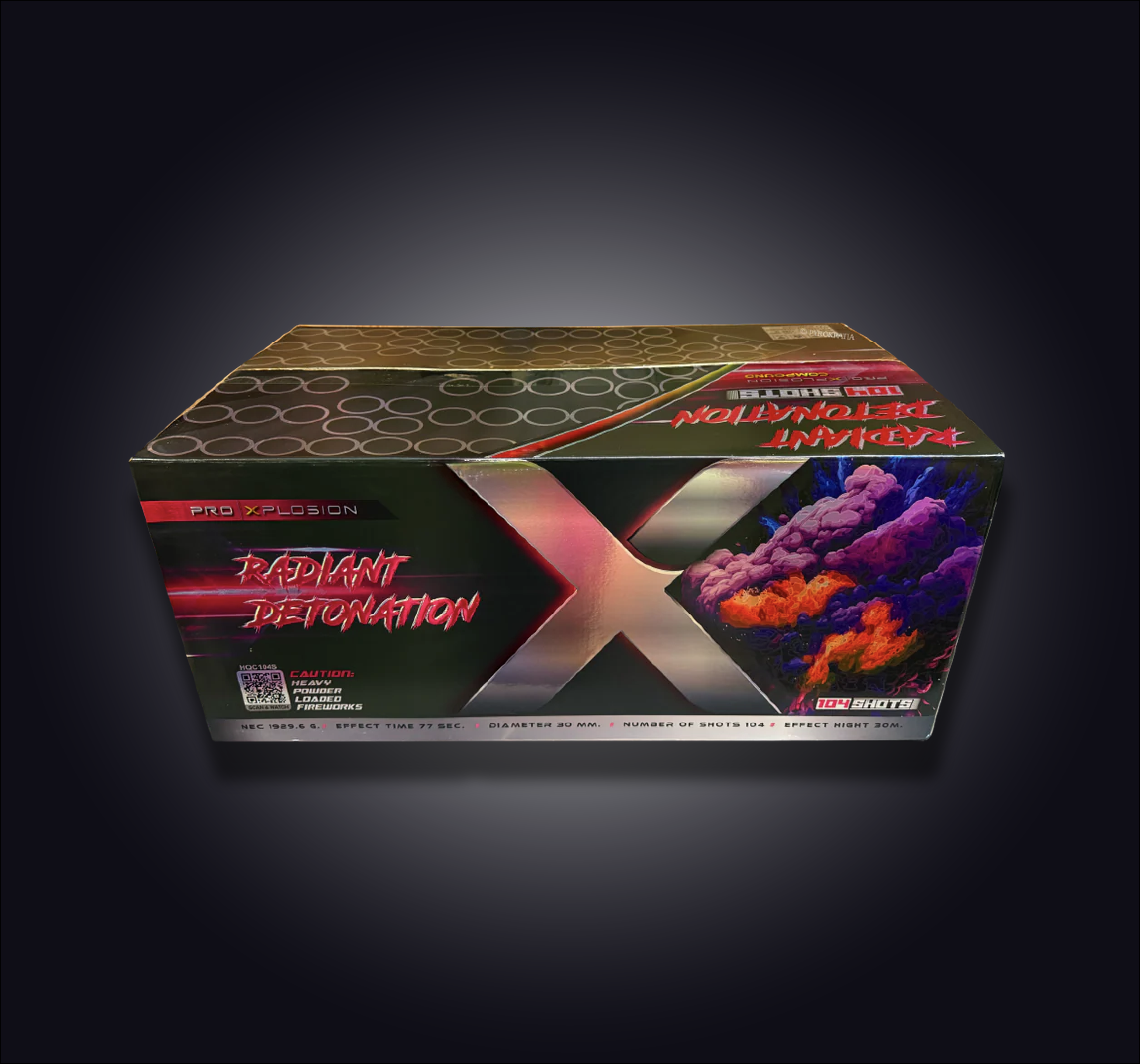 Radiant Detonation – Spectacular colour explosion