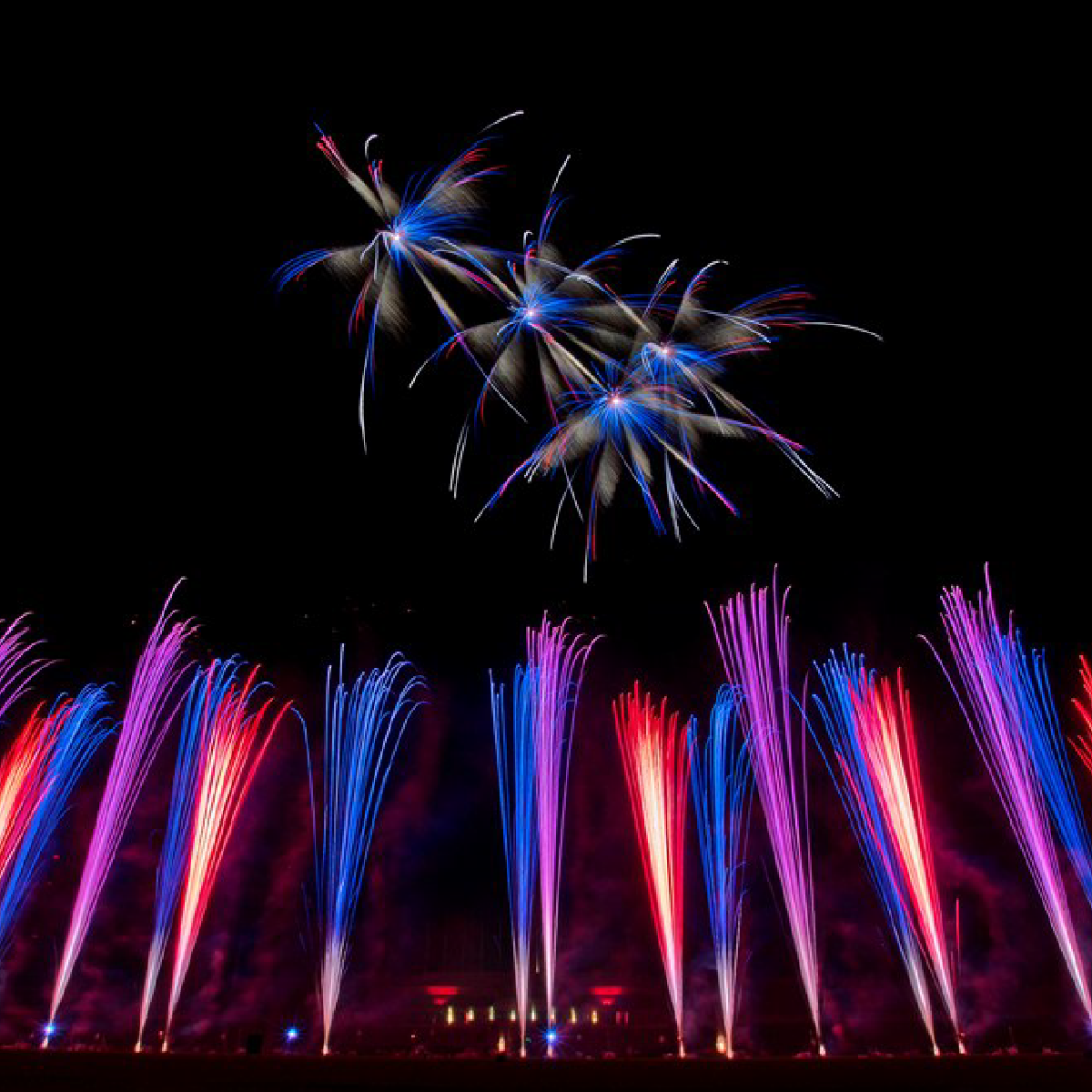 Andra och tredje plats samt publikens pris i Pyronale